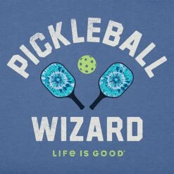 Life Is Good Pickleball Wizard Tee Men's 7 Life Is Good Pickleball Wizard Tee Men's -Holabird Sports Store 700628 553 2