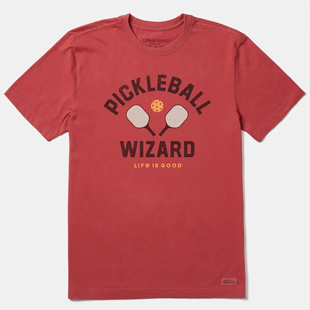 Life Is Good Pickleball Wizard Tee Men's 5 Life Is Good Pickleball Wizard Tee Men's - Image 5
