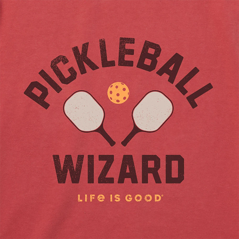 Life Is Good Pickleball Wizard Tee Men's 6 Life Is Good Pickleball Wizard Tee Men's - Image 6