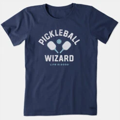 Life Is Good Pickleball Wizard Tee Women's -Holabird Sports Store 700629 819 1