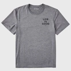 Life Is Good Big Dill Pickleball Crusher-LITE Tee Men's 5 Life Is Good Big Dill Pickleball Crusher-LITE Tee Men's -Holabird Sports Store 700656 969 2