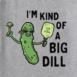 Life Is Good Big Dill Pickleball Crusher-LITE Tee Men's 6 Life Is Good Big Dill Pickleball Crusher-LITE Tee Men's -Holabird Sports Store 700656 969 3