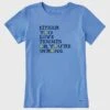 Life Is Good Love Tennis Or Your Wrong Crusher Tee Women's 7 Life Is Good Love Tennis Or Your Wrong Crusher Tee Women's -Holabird Sports Store 700660 252 1