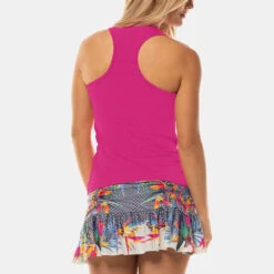 Lucky In Love V-Neck Tank With Bra Women's -Holabird Sports Store 758068 645 2