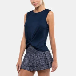 Lucky In Love Twist Front Tank Women's -Holabird Sports Store 758070 401 1