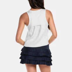 Lucky In Love Pleats Please Tank Women's -Holabird Sports Store 758275 110 2