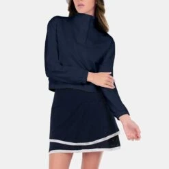 Lucky In Love Mock Pullover Women's -Holabird Sports Store 758385 401 1