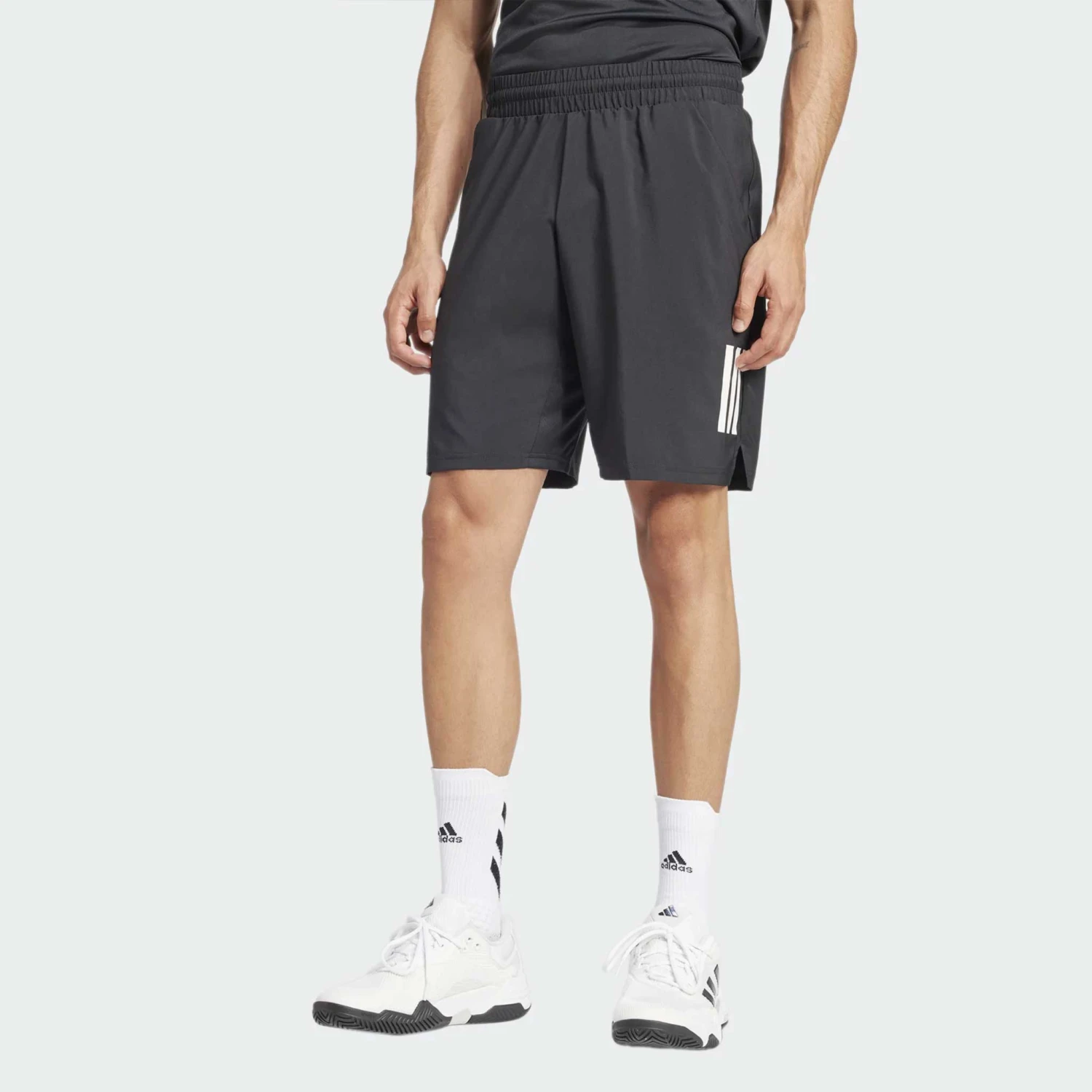Adidas Club 3-Stripe 9" Shorts 2025 Men's 3 Adidas Club 3-Stripe 9" Shorts 2025 Men's - Image 3