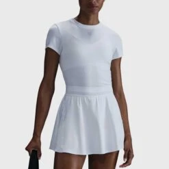 Nike Dri-FIT Advantage Short Sleeve Tennis Top Women's -Holabird Sports Store 758510 100 1