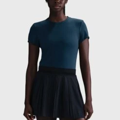 Nike Dri-FIT Advantage Short Sleeve Tennis Top Women's -Holabird Sports Store 758510 478 1