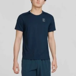 Nike Dri-FIT Advantage Short Sleeve Tennis Top Men's -Holabird Sports Store 758525 478 1