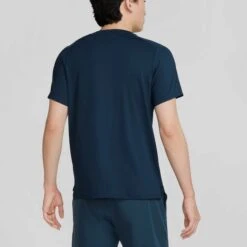 Nike Dri-FIT Advantage Short Sleeve Tennis Top Men's -Holabird Sports Store 758525 478 2