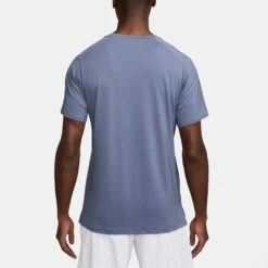 Nike Dri-FIT Advantage Short Sleeve Tennis Top Men's -Holabird Sports Store 758525 499 2