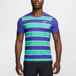 Nike Dri-Fit Advantage Roland Garros Top Men's -Holabird Sports Store 758528 539 1