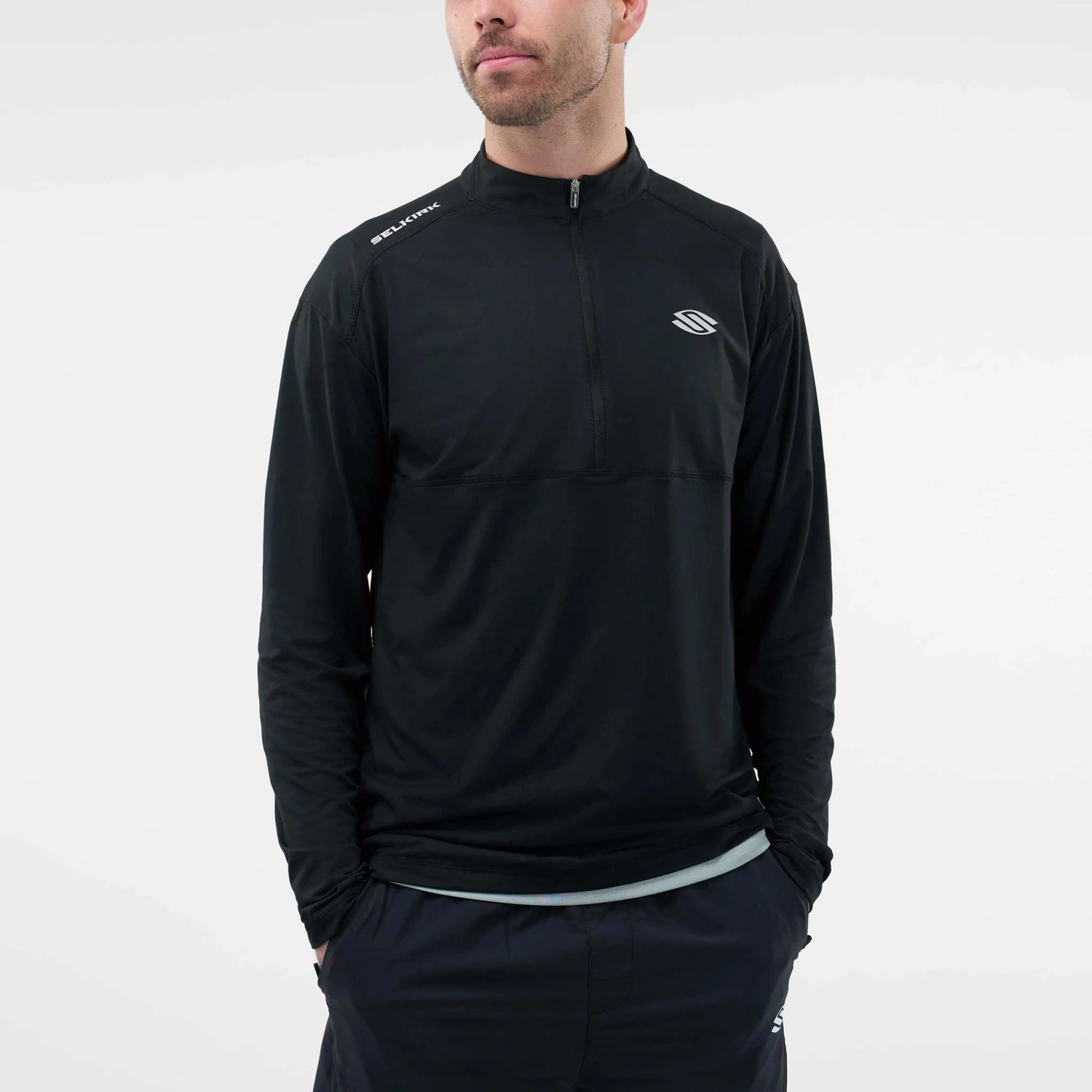 Selkirk Essentials Sport-Wik 1/4 Zip Pullover Men's 1 Selkirk Essentials Sport-Wik 1/4 Zip Pullover Men's