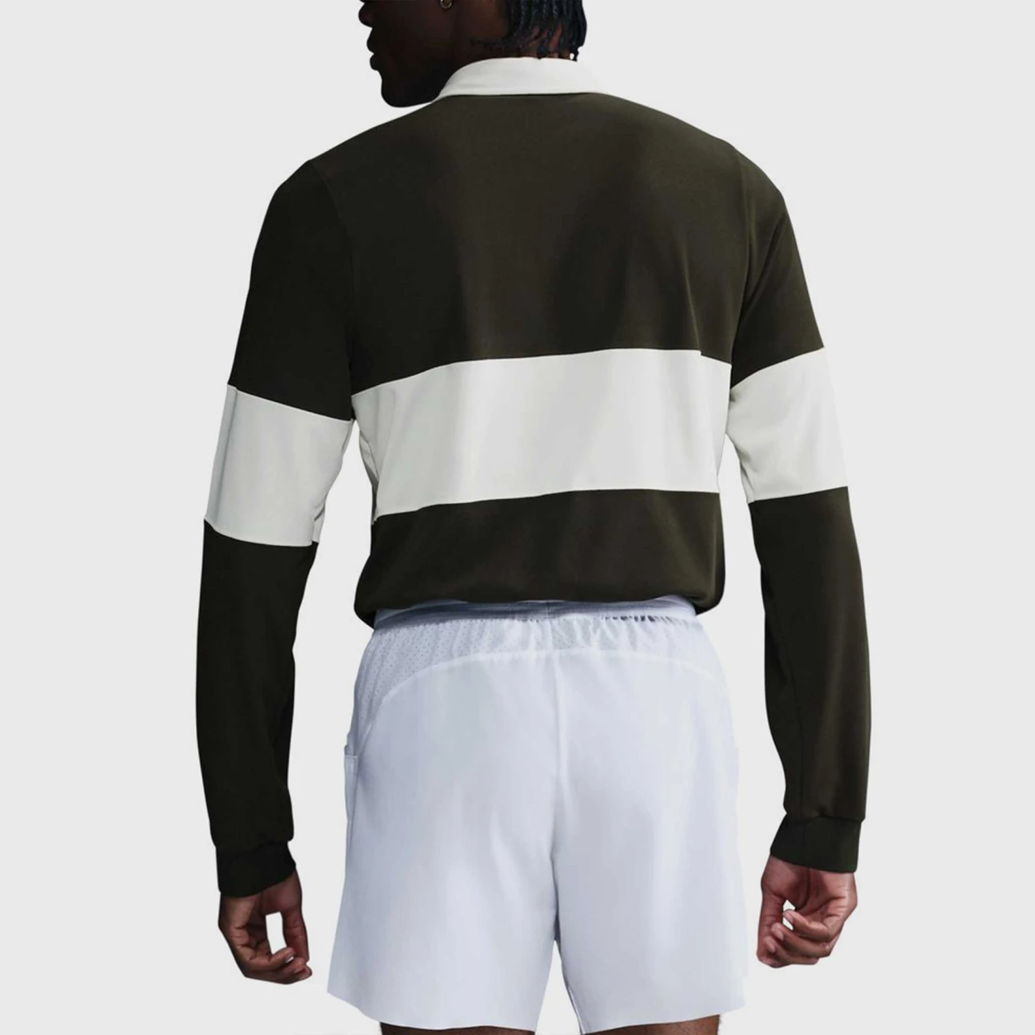 Nike Dri-Fit Advantage Roland Garros Slam Long Sleeve Polo Men's 2 Nike Dri-Fit Advantage Roland Garros Slam Long Sleeve Polo Men's - Image 2