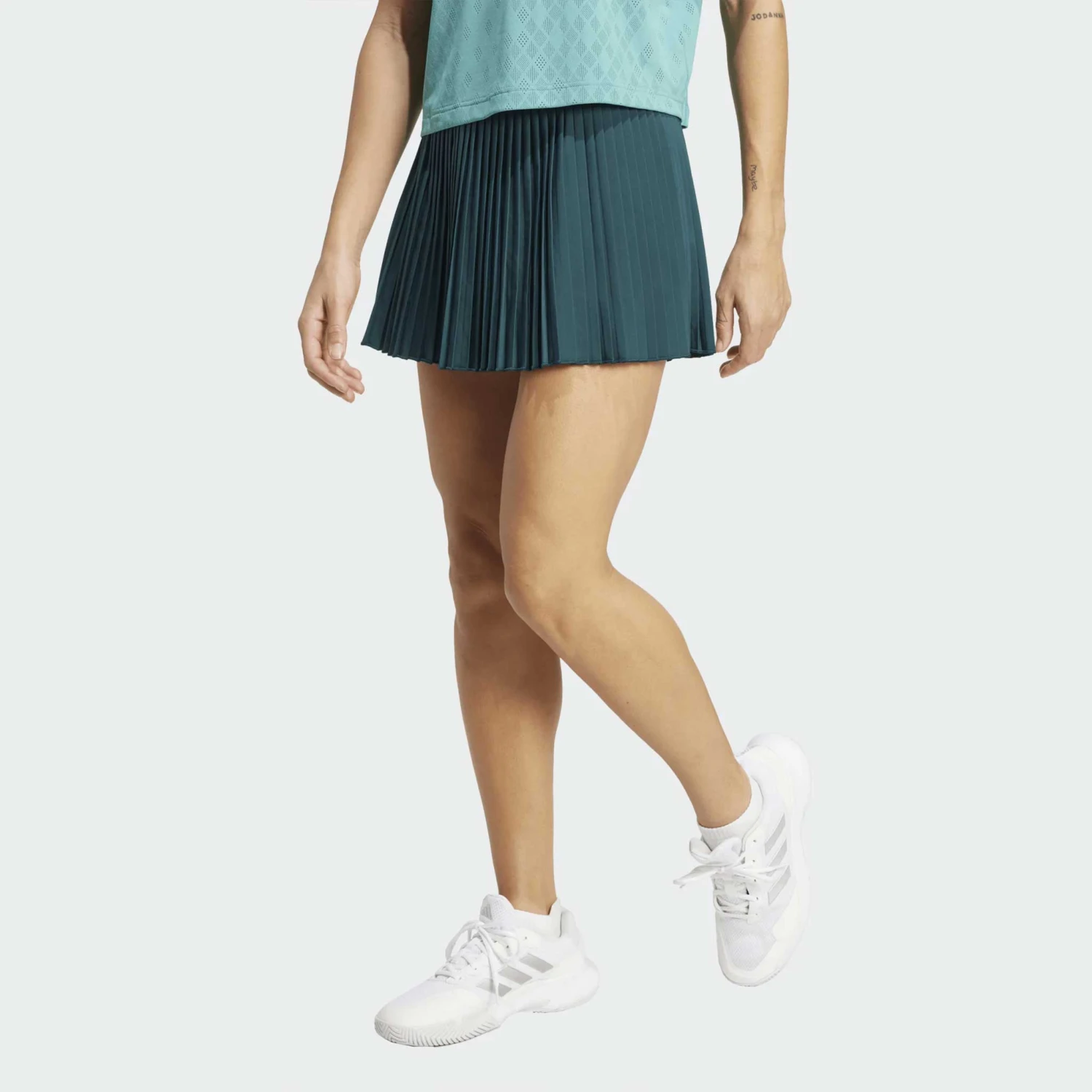 Adidas Wimbledon 2025 Pleated Skirt Pro Women's 4 Adidas Wimbledon 2025 Pleated Skirt Pro Women's - Image 4