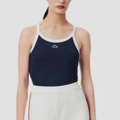 Lacoste Sport Ultra Dry Ribbed Knit Tank Women's