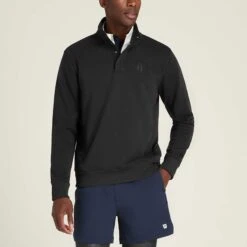 Wilson Tennis Club 1/2 Zip Mock Sweatshirt Men's